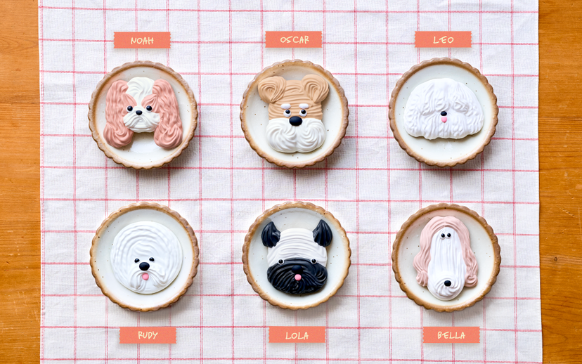Pâtissticker Meringue Dogs Series S9