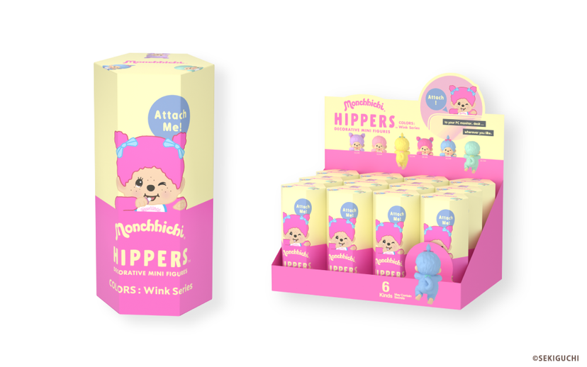 HIPPERS Monchhichi COLORS: Wink Series P7