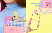 HIPPERS Monchhichi COLORS: Wink Series P7