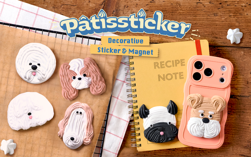 Pâtissticker Meringue Dogs Series S9